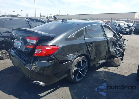 2021 Honda Accord Sport from USA, damaged, VIN 1HGCV1F33MA050267
